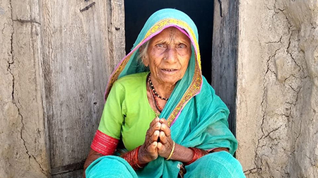 Feed the poor elderly
